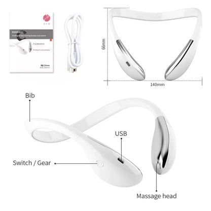 Micro-current Face Lift Beauty Care Tools NEW EMS Vibrating Face Lift Massager Intelligent Electric V Facial Plastic Massager