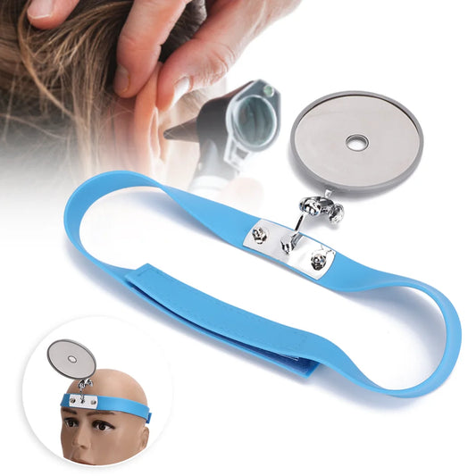 Forehead Viewfinder Adjustable Frontal Mirror Reflector Ear Nose Throat Checking Medical Mirrors Frontal Mirrors Otolaryngology