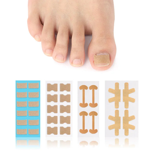 20pcs Inside Growing Toenail Foot Correction Sticker Elastic Toenail Care Pedicure Tool Health Care Toenail Protection