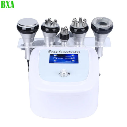 NEW 6 in 1 Lipo Cavitation Ultrasonic Vacuum Body Slimming 80K Sculpting Machine Face Massager Facial Beauty Health Device