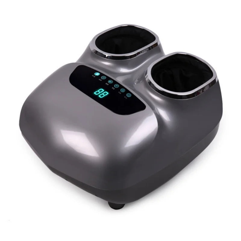 BXA New 220V Shiatsu Foot Massage Machine Household Roller Airbag Electric Full Foot Massager Parents Foot Massager And Heater