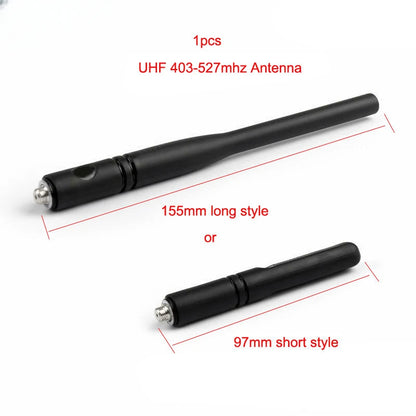 97mm/155mm UHF 403-527MHz Antenna for Motorola XIR P8260 P8268 P8668 P8620 P8608 DP3400 GP328 GP338 DGP5050 DEP550 DEP350 Radio