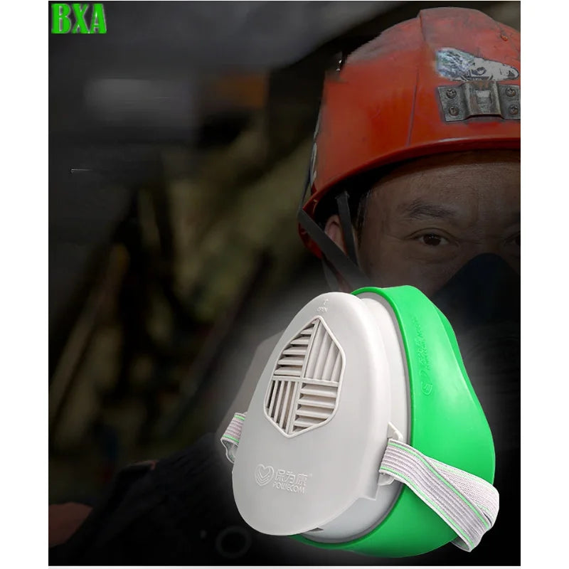 Durable Breathable Dust Proof Set Gas Mask 3800 Filter Cotton 3803 Anti-industrial Dust Coal Mine Grinding Synthetic Silica Gel