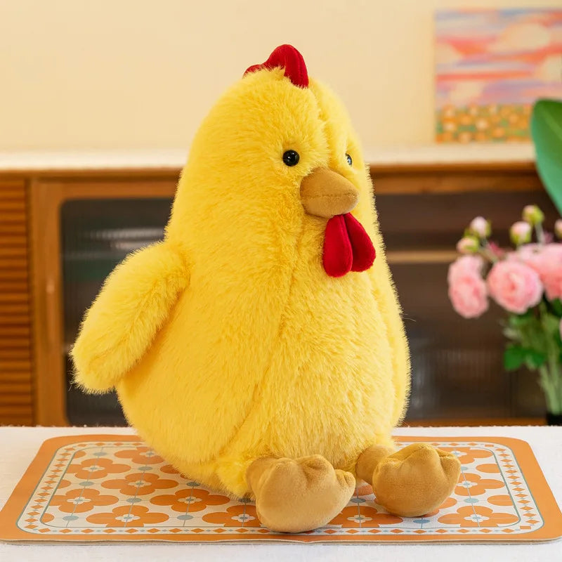 30-60cm Cute Milo Chicken Plush Doll Toys Animal Plush Toy Boys Girls Sleeping Soft Stuffed Cushion Throw Pillow Doll Kids Gifts