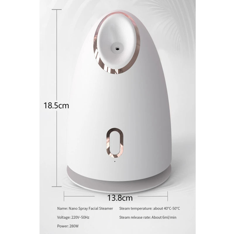 NEW 150mL Large Facial Steamer Hot Nano Spray Facial Moisturizing Skin Care Humidifier Nano Facial Spray Facial Spa Spray