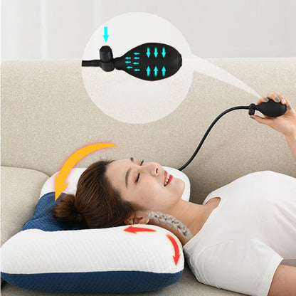 Electric Massage Pillow Heating Neck Shoulder Shiatsu Kneading Multifunctional Full Body Back Device Cervical Health Massageador