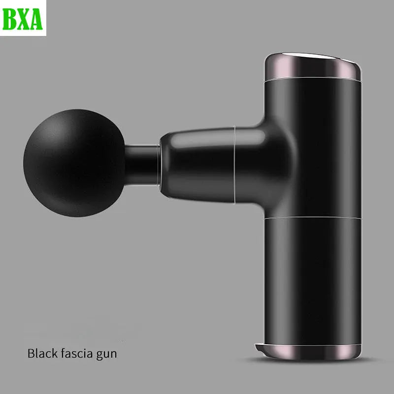 Mini Massage Gun Portable Fascia Gun Vibration  Percussion Pistol Massager for Deep Tissue Muscle Body Relaxation Fitness Device