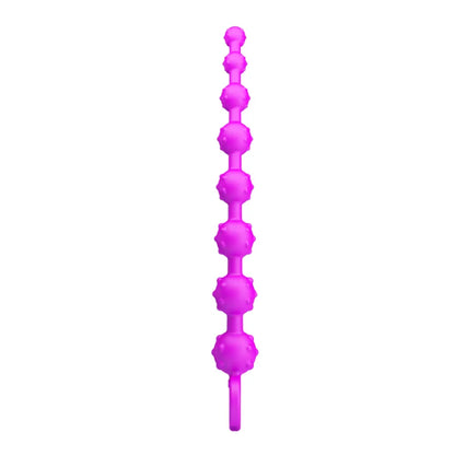 Waterproof Soft Silicone 8-Balls Anal Beads Anal Plug Butt Plug S&M Masturbator Sex Toys for Men/Women