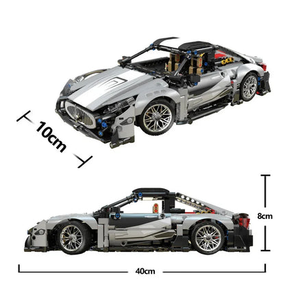 1438Pcs Technical MOC Racing Sport Car Model Building Blocks City Mechanical Supercar Speed Vehicle Bricks Toys for Kids Gifts