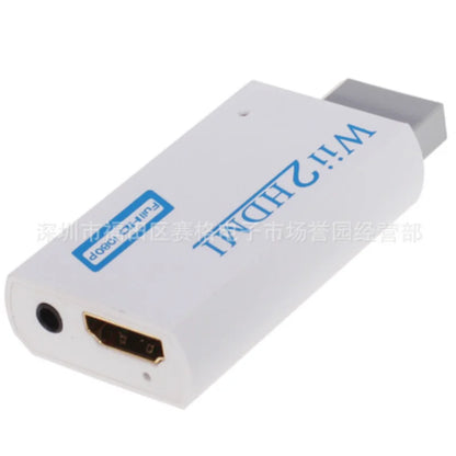 Wii To HDMI Converter - WII2HDMI Adapter 1080P Output