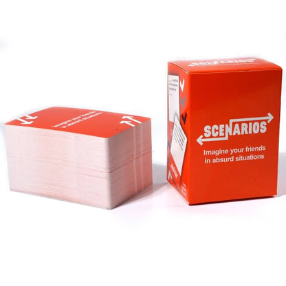 Table Cards Games Scenarios Absurd Situations BestSelf Scenarios Family Party Game Card