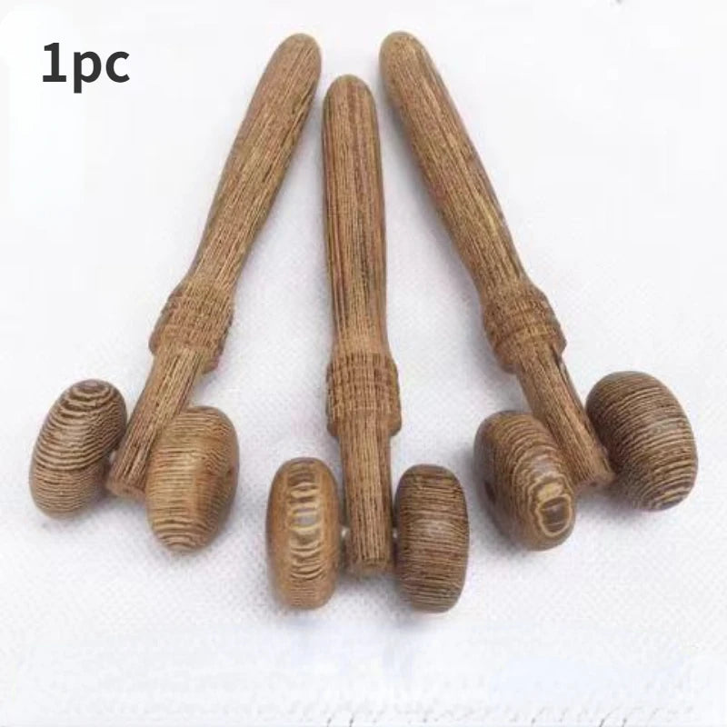 New 1pc Neck Back Massage Roller Wooden Head Scalp Massager Octopus Claws Relax SPA Tools For Hair Growth Stress Relief