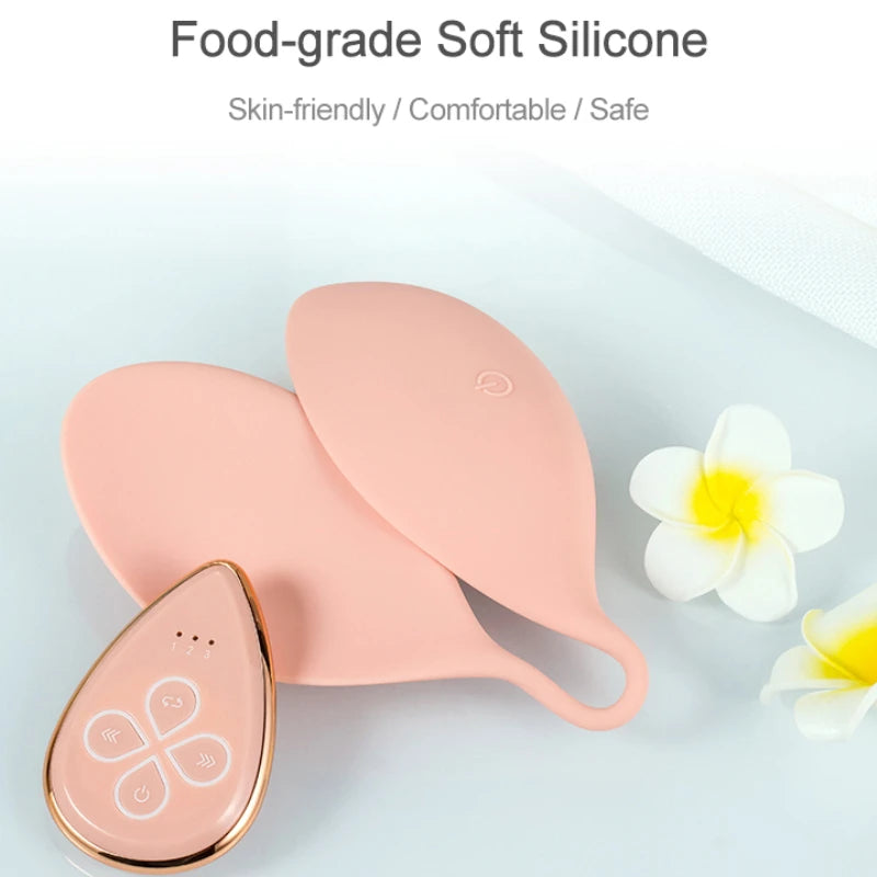 Electric Silicone Breast Massager Women's Private Portable Waterproof Wireless Control Rechargeable Food Grade Breast Pump