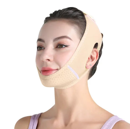 V-line Facial Shaper Elastic Facial Slimming Bandage Chin Cheek Lifting Belt Facial Skin Care Beauty Tool Facial Massage Belt