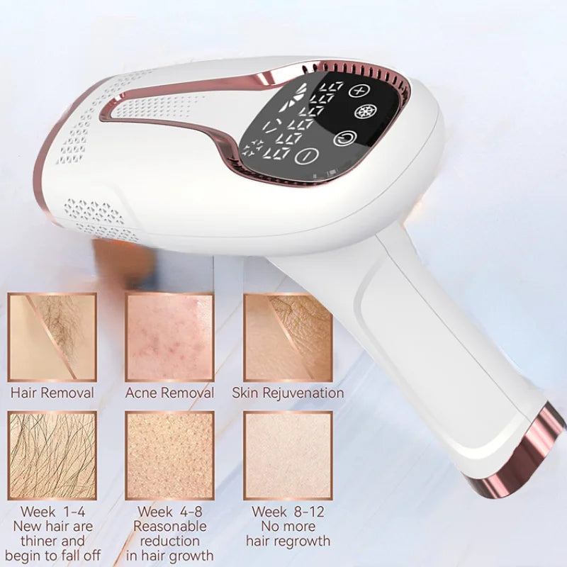 NEW 999999 IPL Photoepilator Hair Removal Freezing Flashes Laser Epilator Laser Permanent Painless Full Body Epilator Machine