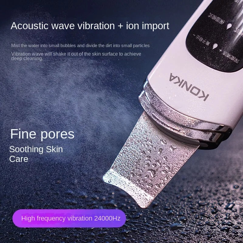 Ultrasonic Peeling Machine Is A Magical Tool for Absorbing Blackheads Blackhead Shovel Acne Extractor Household Beauty Facial