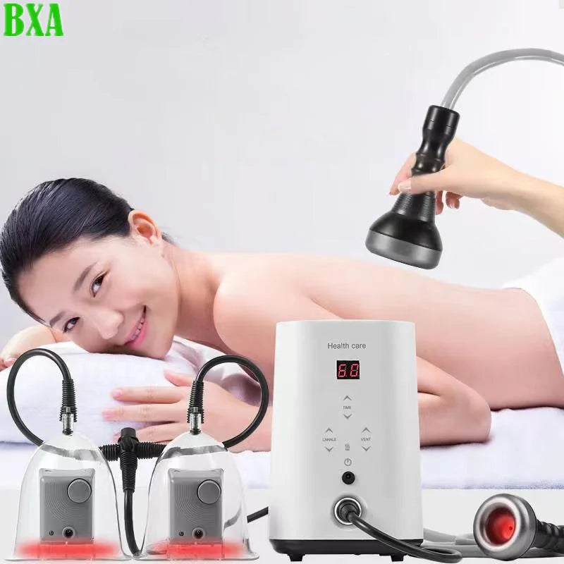 New Vacuum Chest Massager for Breast Enlargement Buttocks Lifts Multifunction Electric Vacuum Pumps Breasts Enlarge Butt Lifting