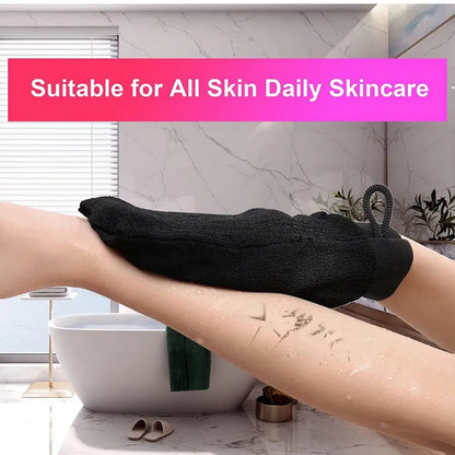 New 1PC Scrub Exfoliating Gloves Back Scrub Dead Skin Facial Massage Gloves Durable Multi Color Deep Cleansing Towels Shower