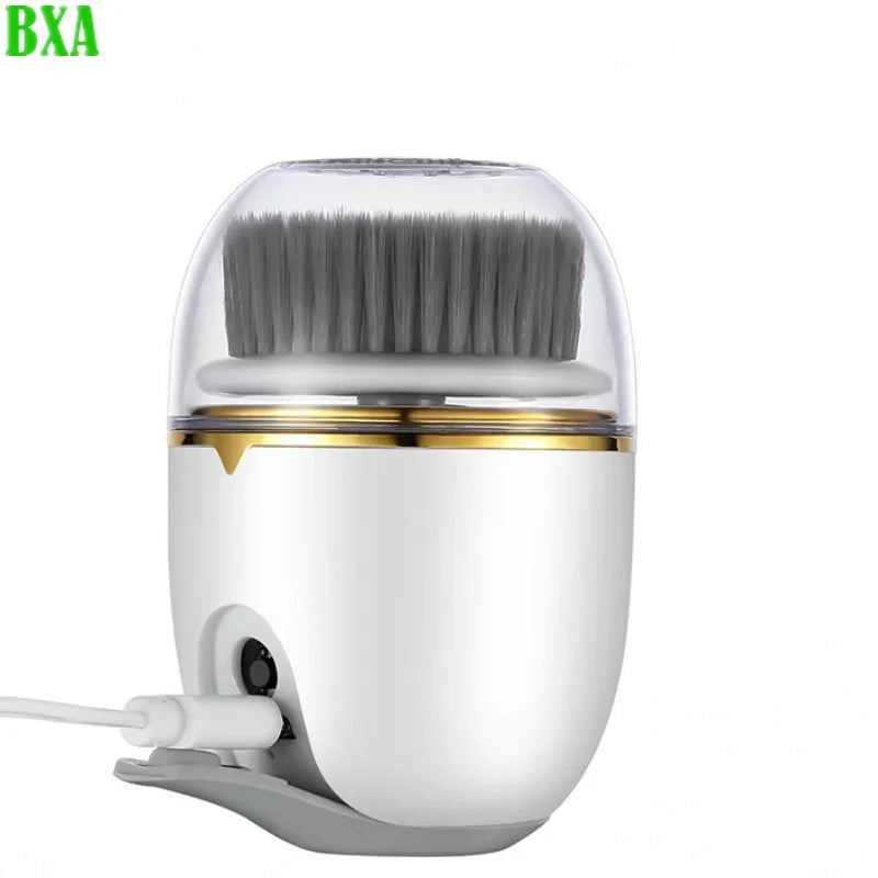 NEW Electric Ultrasonic Facial Cleanser Brush 3 in 1 Cleansing Face Brush 360 Rotate Deep Cleaning Brush Facial Skin Care