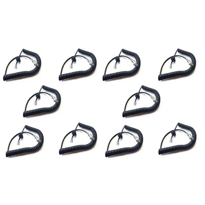 10PCS Replacement Handheld Speaker 8 Pin PTT Mic Microphone Cable For Alinco EMS-57 EMS-53 DR-03T DR-06T DR635 DR620 DR435 Radio