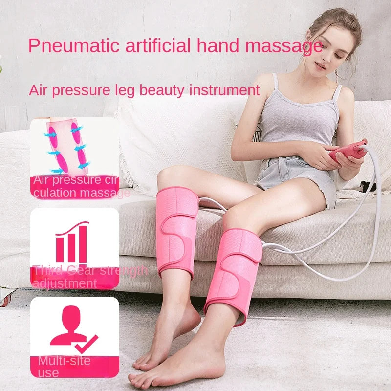 Leg Massager Calf Air Wave Fully Automatic Air Pressure Massager Household Electric Hot Compress Leg Beauty Device Machine