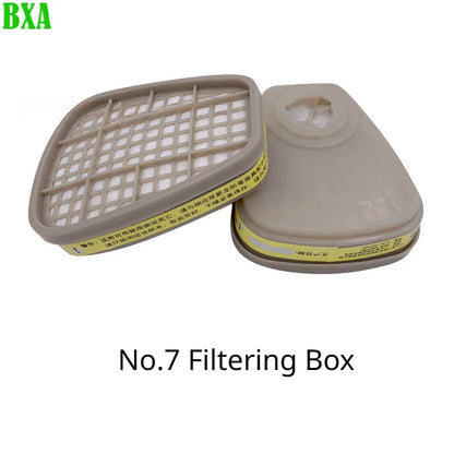 Accessories Filtering Cartridge Box Replaceable for 6200/7502/6800 Mask Chemical Painting Spraying Safety 2pcs/Set Not Mask