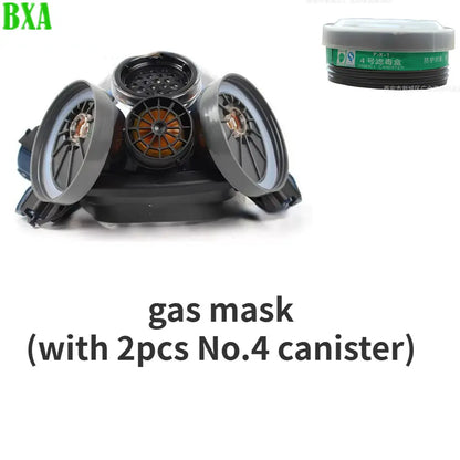 Protection Industrial Painting Spraying Respirator S100x Gas Mask Safety Glasses Work Filter Anti Dust Full Face Mask Reusable