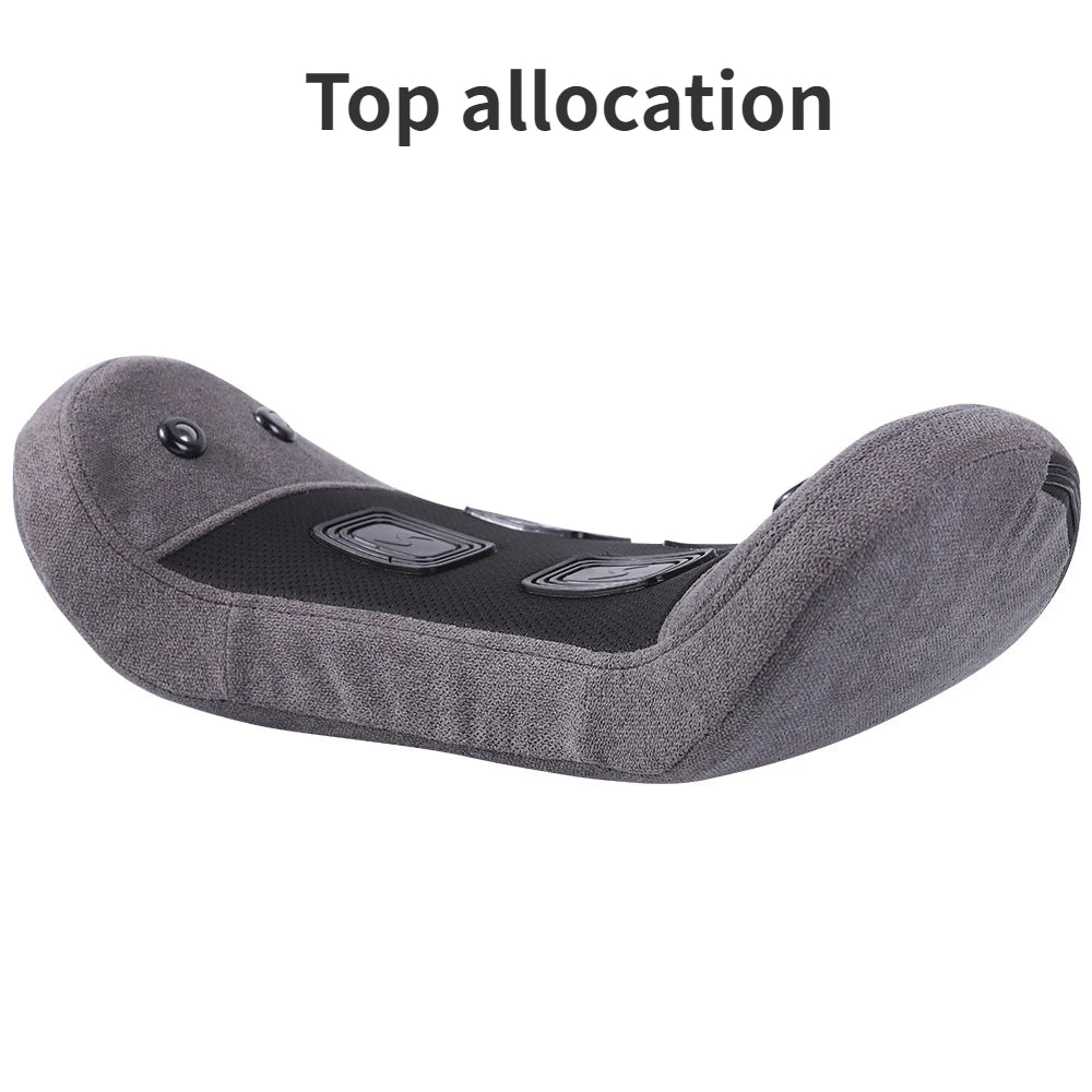 New Airbag Electric Waist Massager Lumbar Vibration Cushion Relief Pain Heating Relax Traction Therapy Back Body Massage