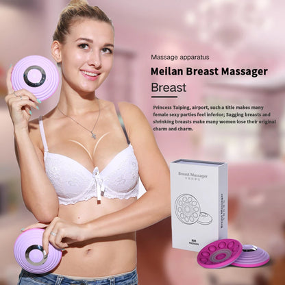 2pcs Electric Breast Massager USB Rechargeable Infrared Enlargement Breast Massage Vibrator Female Vacumtherapy Machine