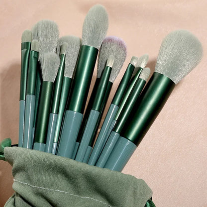 13PCS Makeup Brushes Set Make Up Concealer Brush Blush Powder Brush Eye Shadow Beauty Make Up Tool Highlighter Foundation Brush