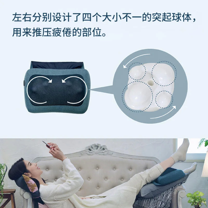 Cervical Neck Massage Pillow Back And Waist Massager Household Car Neck And Shoulder Massage Luxury Package Neck Massage