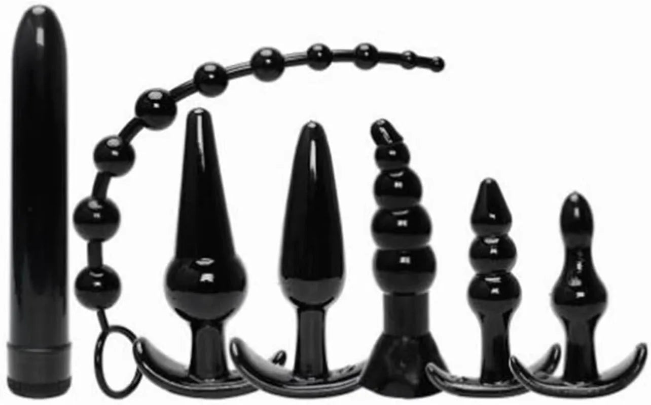 7pcs Anal Plugs Adult Sensory Toys Butt Plug Dilator SM Speculum Upgrade Pussy Clamp Plug Fetish Masturbation Sex Toy