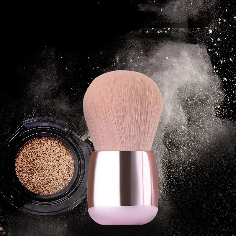 BXA Mushroom Head Makeup Brushes Pink Loose Powder Brush Single Powder Brush Set Makeup Powder Brush Soft Hair Girl Blush Brush