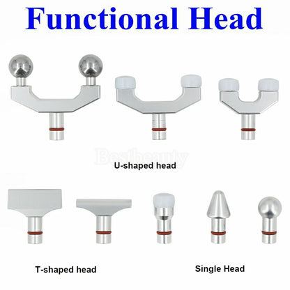 New 8 Heads Electric Correction Gun Chiropractic Adjusting 900N Adjustable Spinal Impulse Instrument Spine Cervical Massager