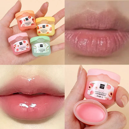 1pc 7g Lip Balm Natural Waterproof Moisturizing Anti-Cracking Refreshing Non-sticky Vaseline Nourishing Lip for Makeup Lip Gloss