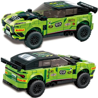 Speed Champions SUV FJ CRUISER Technical Car Vehicle Building Blocks Rally Racers Bricks Model Toys Children Gifts for Kids