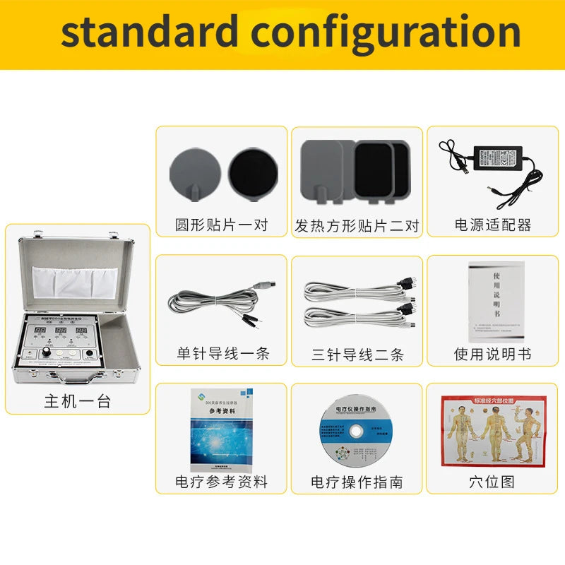 New Acid and Alkali Level DDS Pulse Bioelectric Massager Electrolyte Regulation Dredge Meridian Physiotherapy Detoxification