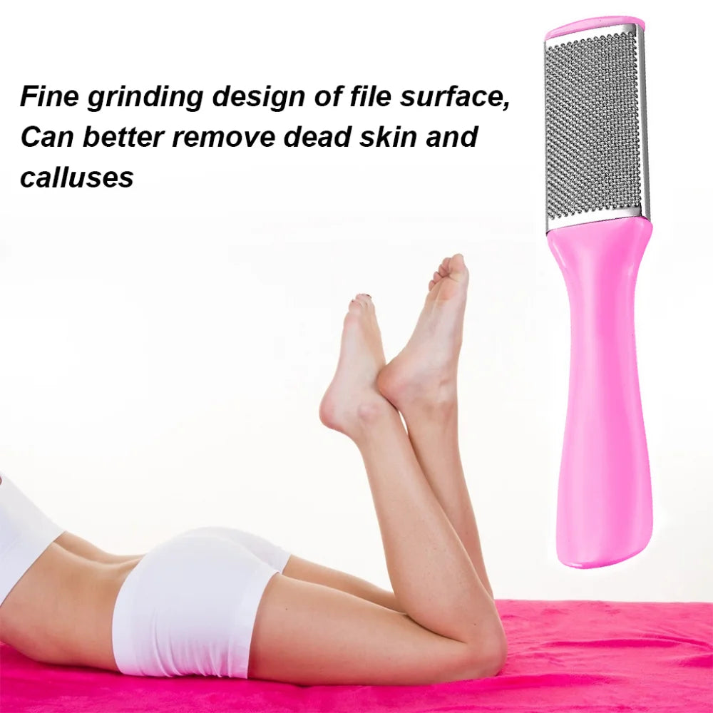 1PCS Double Sided Foot File, Professional Heel Grater, Hard Dead Skin Exfoliator, Pedicure File, Foot Grater