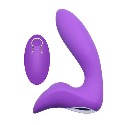 Vibrating Prostate Massager Men Anal Plug Waterproof 10 Stimulation Patterns Powerful Motors Butt Silicone Sex Toys for Adults