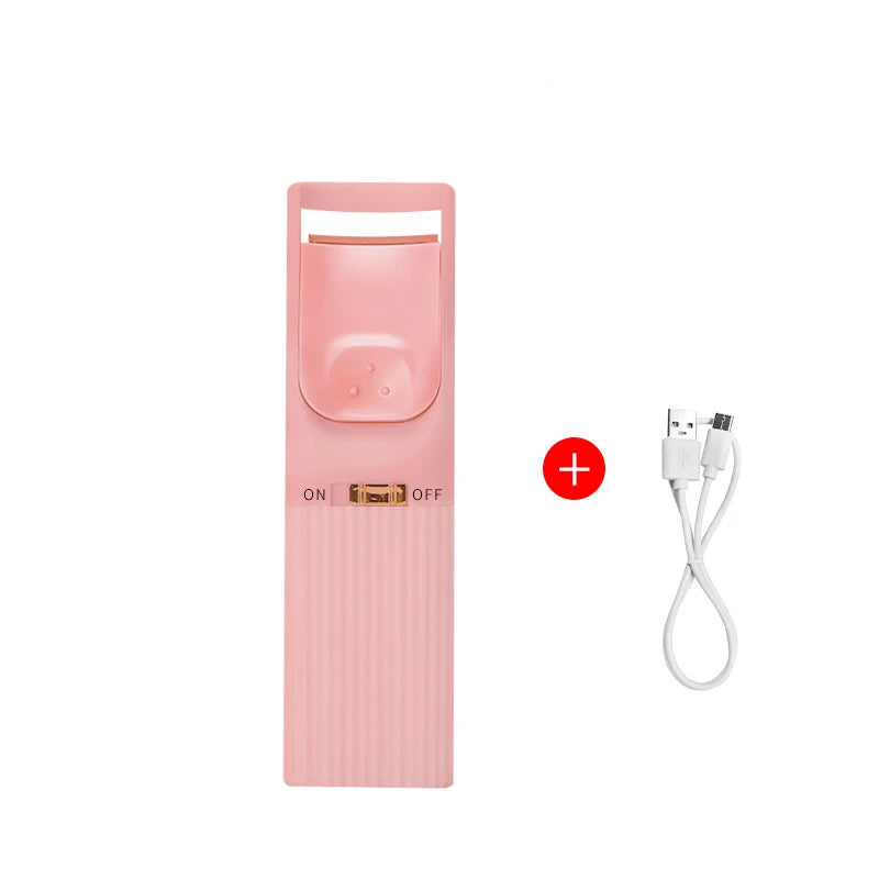 Long-lasting Electric Eyelash Curler Heating Eyelash Makeup Tool Eyelash Curler Tool USB Charging To Enhance Eyelash Curling