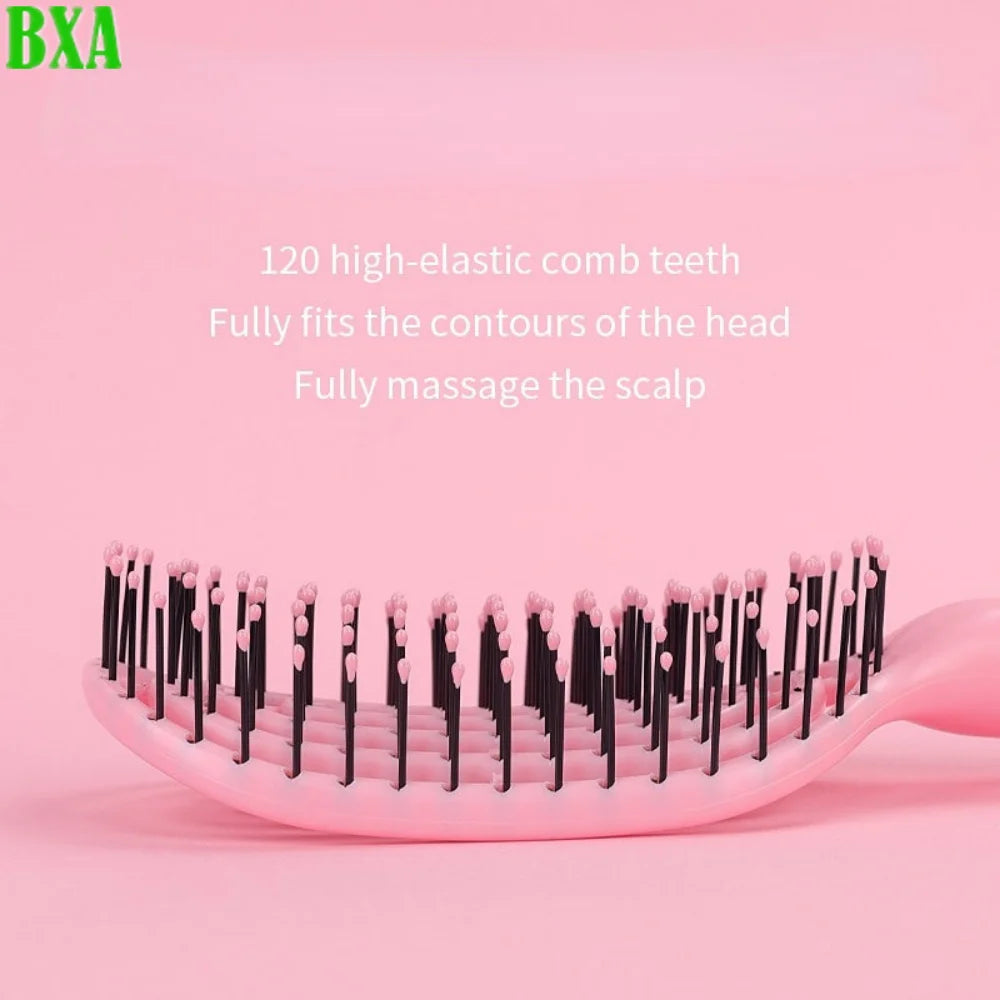 1pc Hair Comb Brush Head Scalp Massage Detangler Curly Wet Dry Thick Wavy Hair Brush Accessorie Salon Hairdressing Styling Tools