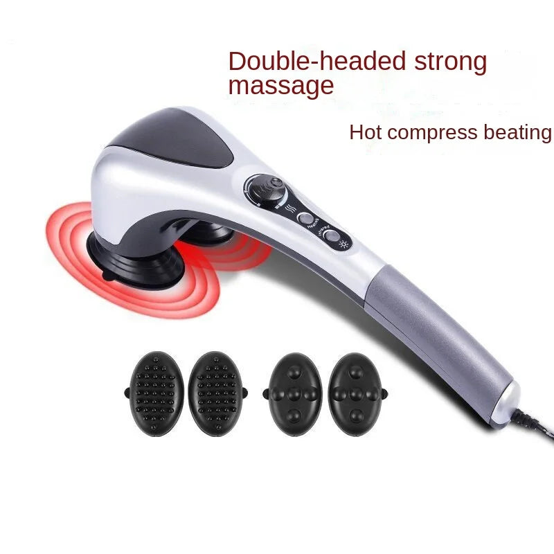 Double Head Massage Stick Massage Hammer Leg Massager Back Massager Infrared Vibration Massage Hammer