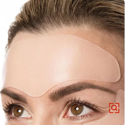 Anti Wrinkle Forehead Patch Silicone Reusable Silicone Patch Soft Comfortable Easy Facial Eye Anti-aging Face Skin Care Tool