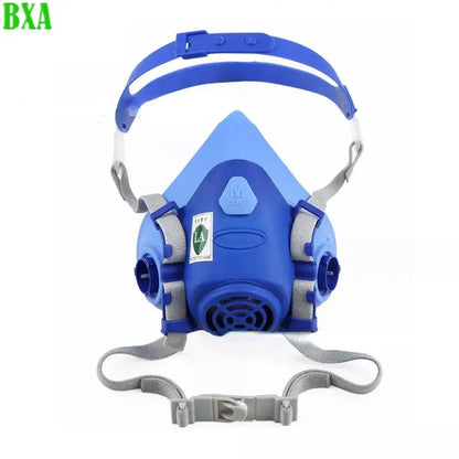 Protection Dust Mask Industrial Spraying Organic Grinding Coal Mine 1201 Silicone Anti-Fog Respirator Vapor Mask Safety Work